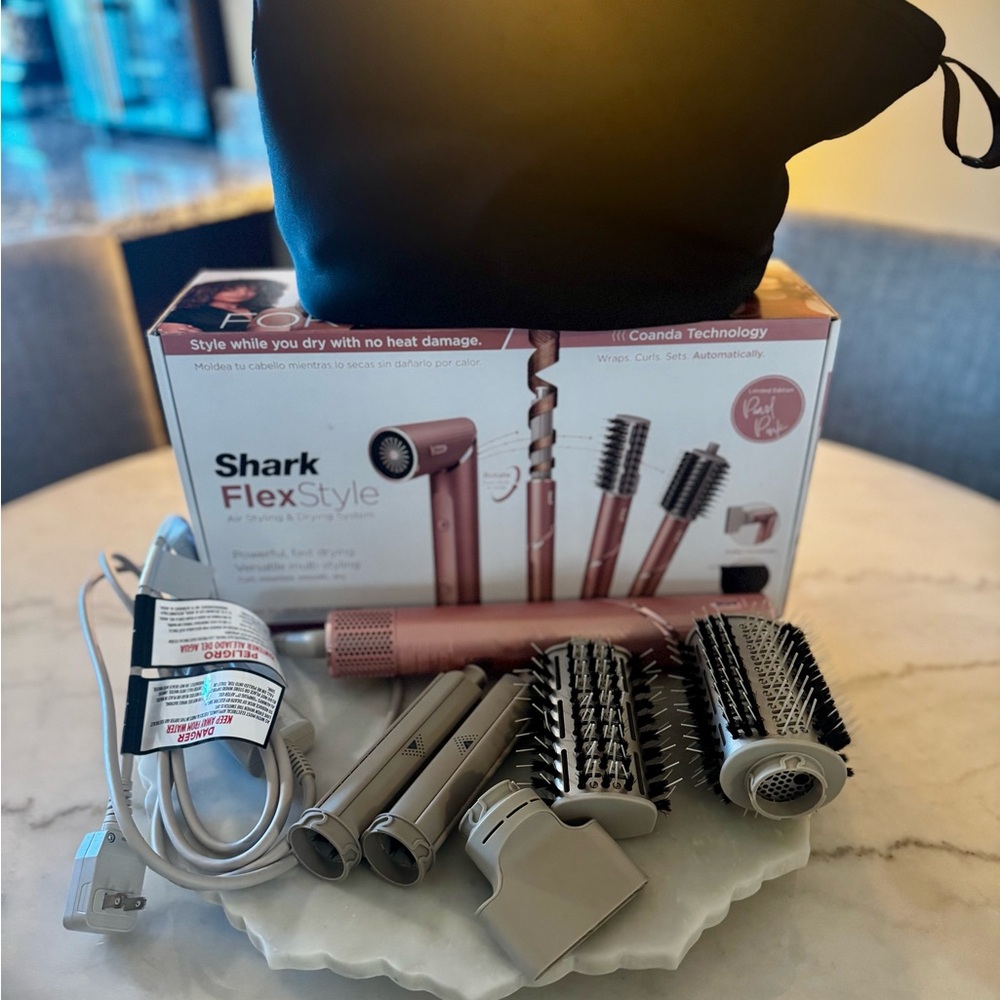 Shark FlexStyle Air Styling and Drying System - Rose Gold